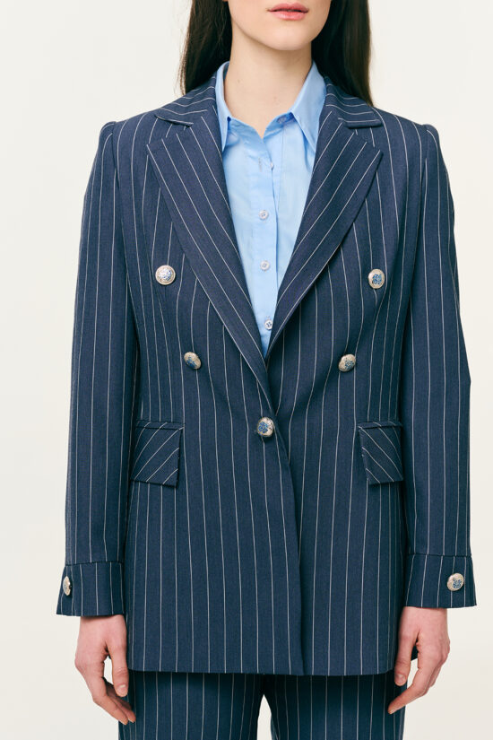 Forel κουστούμι μεσάτο με ρίγα