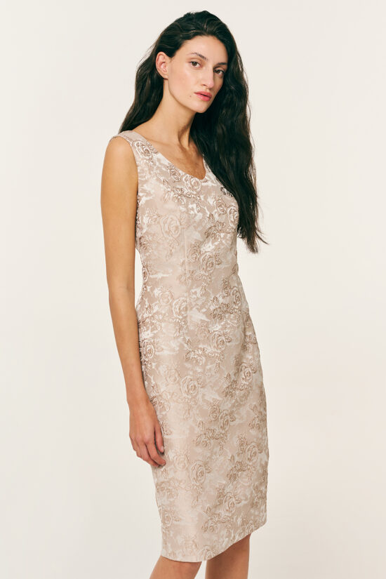 Forel φόρεμα pencil αμάνικο