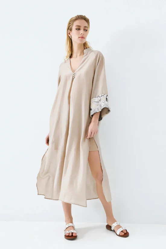 Access Fashion φόρεμα μάξι με λεπτομέρειες παγιέτα