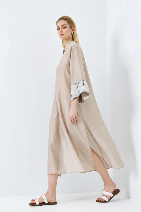 Access Fashion φόρεμα μάξι με λεπτομέρειες παγιέτα