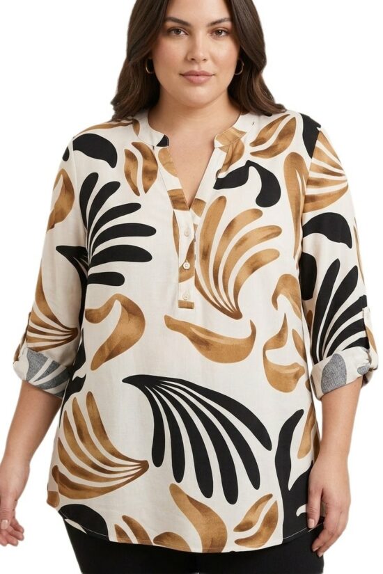 Open Fashion μπλούζα εμπριμέ