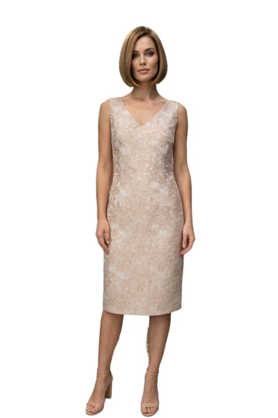 Forel φόρεμα midi μπροκάρ