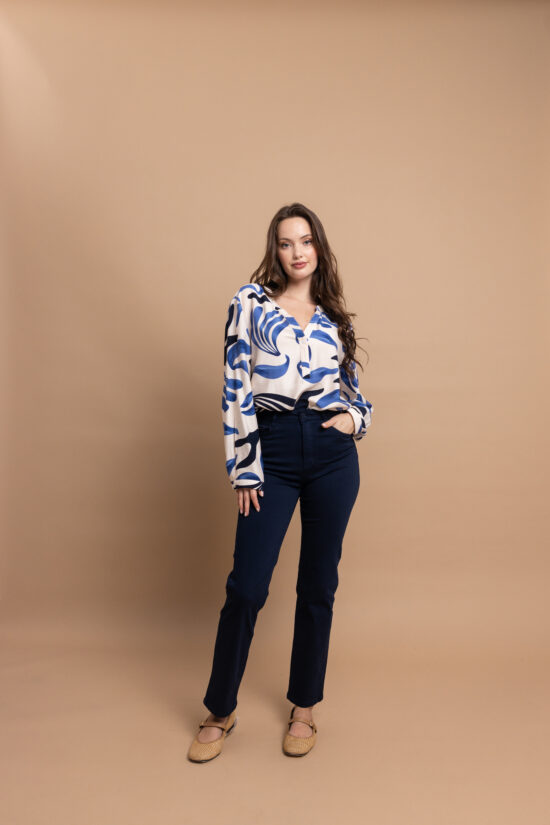 Open Fashion μπλούζα εμπριμέ