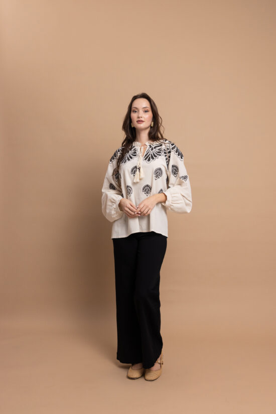 Open Fashion μπλούζα με κέντημα