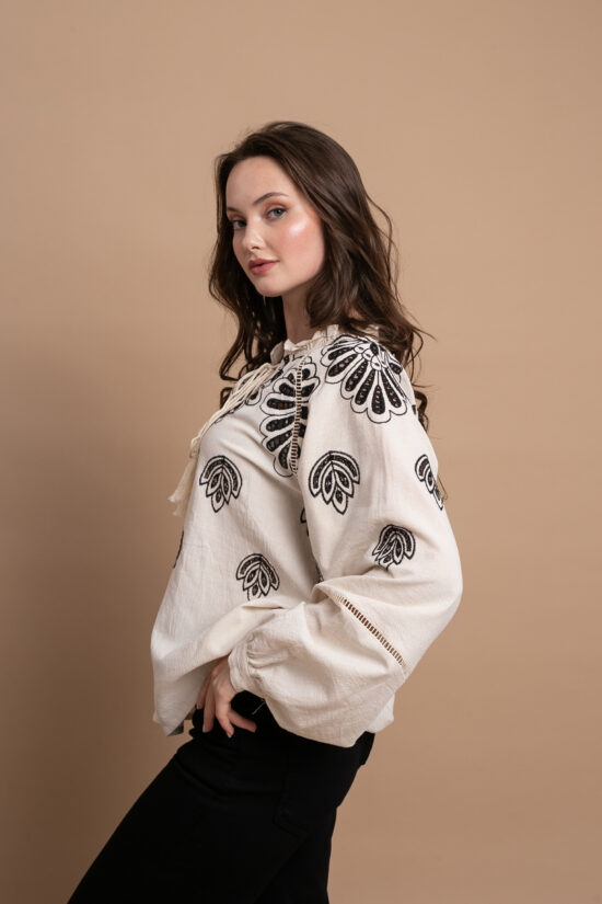 Open Fashion μπλούζα με κέντημα