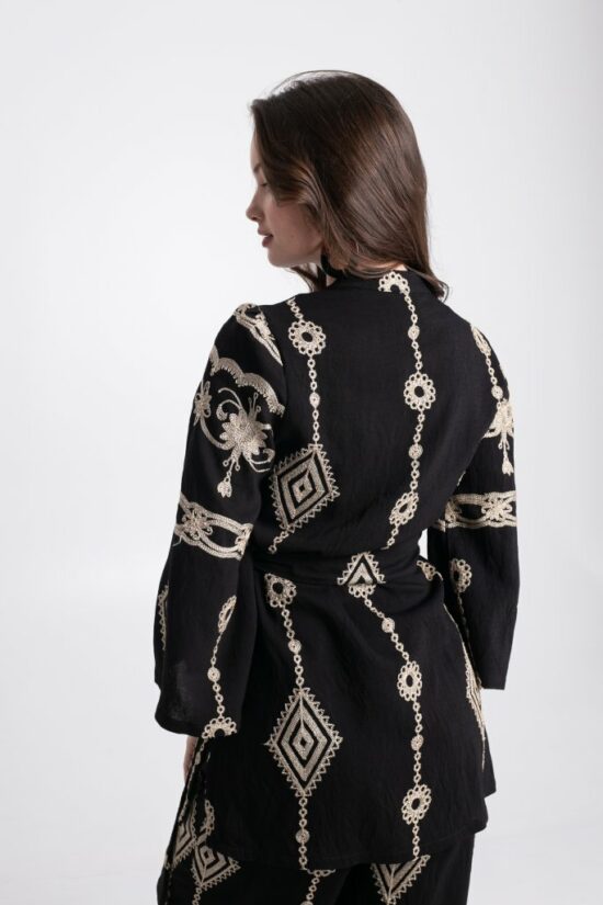 Open Fashion σετ με χρυσές λεπτομέρειες