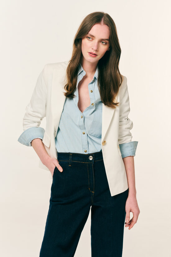 Forel σακάκι σε μείγμα από βαμβάκι