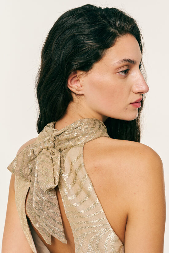 Forel φόρεμα maxi halter