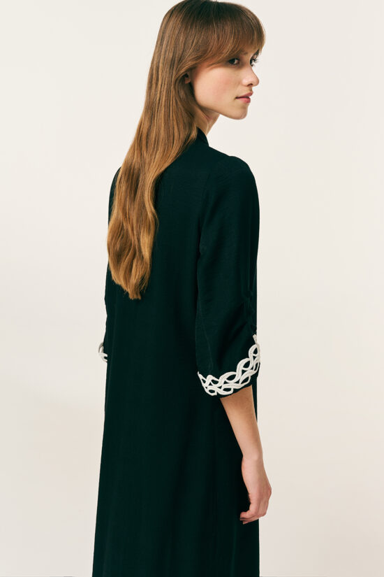 Forel φόρεμα midi με κέντημα