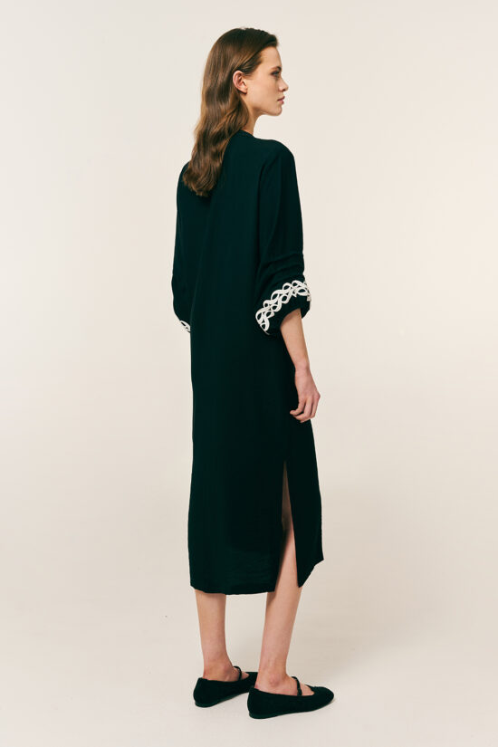 Forel φόρεμα midi με κέντημα