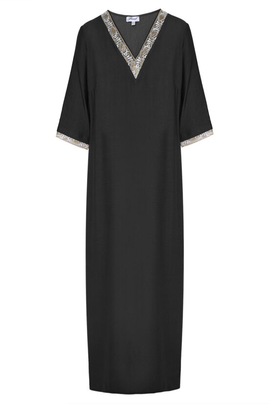 Forel φόρεμα με "V" και τρέσα