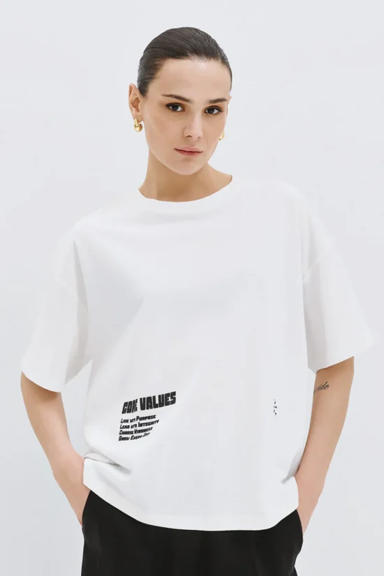 Access Fashion t-shirt με τύπωμα