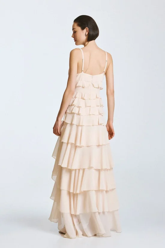 Access Fashion φόρεμα μάξι με βολάν