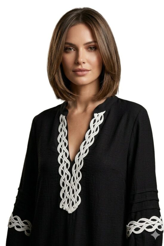 Forel φόρεμα με λεπτομέρεια δαντέλα