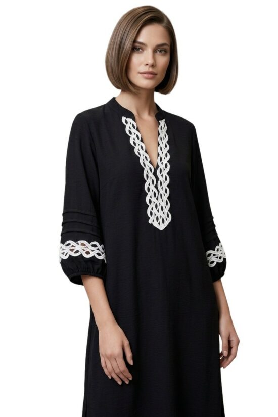 Forel φόρεμα με λεπτομέρεια δαντέλα