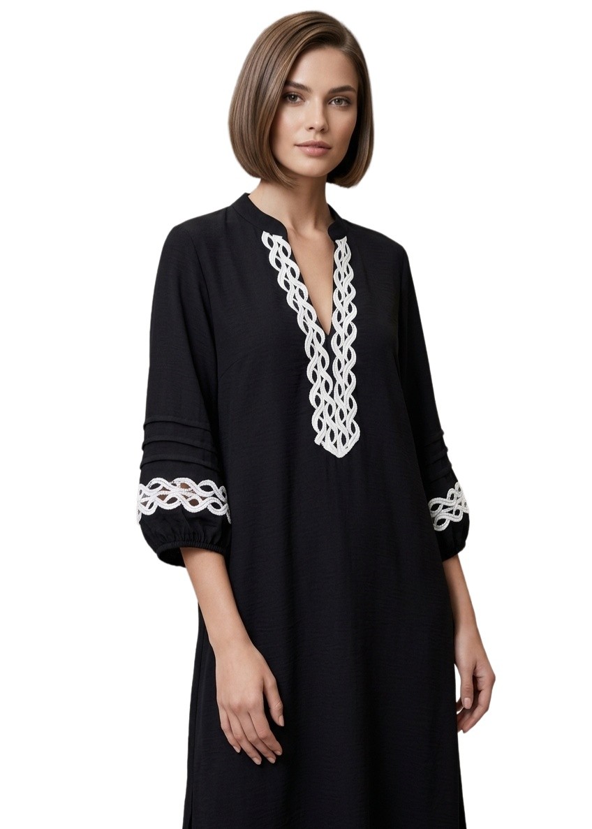 Forel φόρεμα με λεπτομέρεια δαντέλα