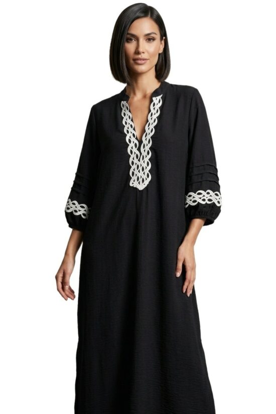 Forel φόρεμα με λεπτομέρεια δαντέλα