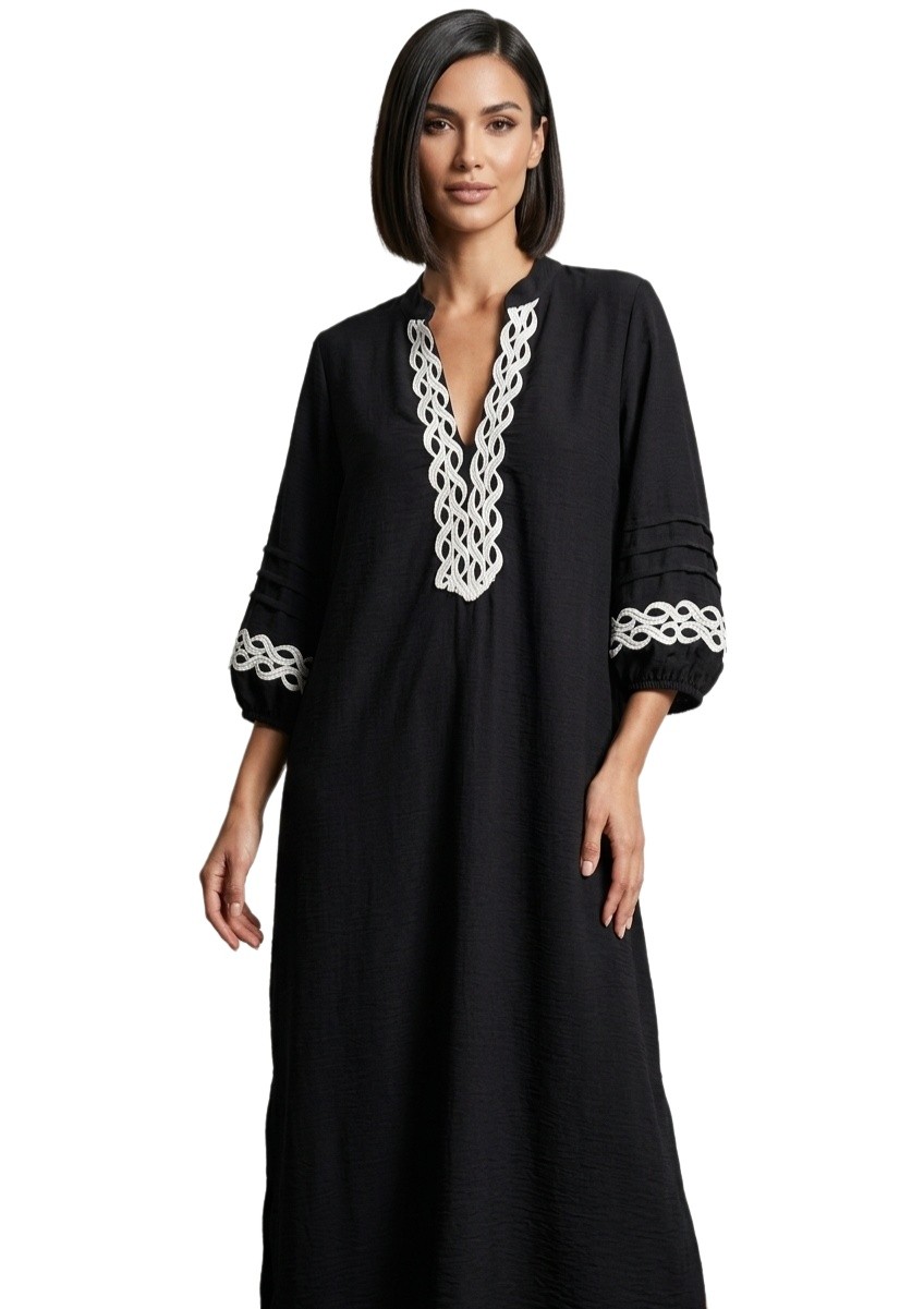 Forel φόρεμα με λεπτομέρεια δαντέλα