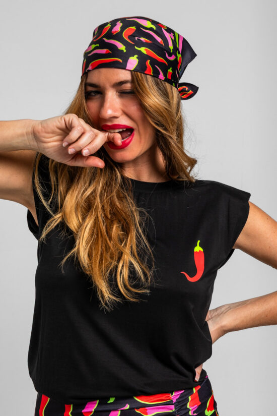 Lolina μπλούζα αμάνικη PICANTE