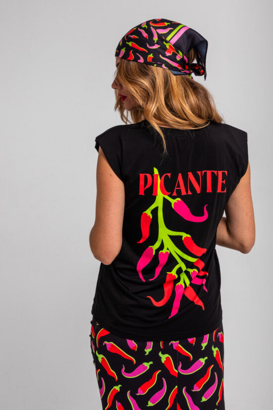 Lolina μπλούζα αμάνικη PICANTE