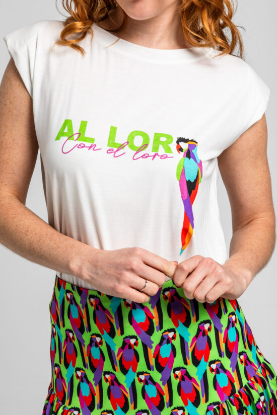 Lolina μπλούζα Parrot