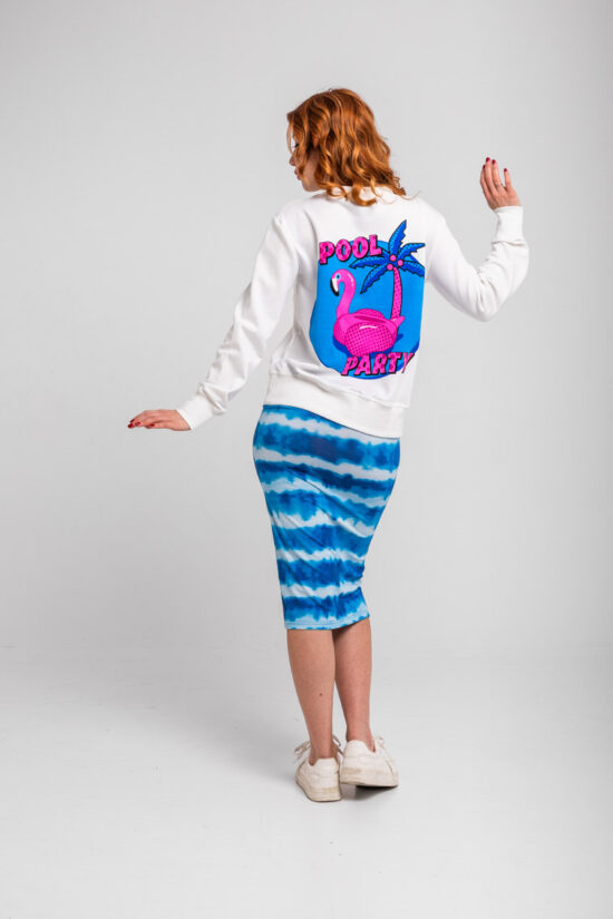 Lolina μπλούζα φούτερ Pool Party