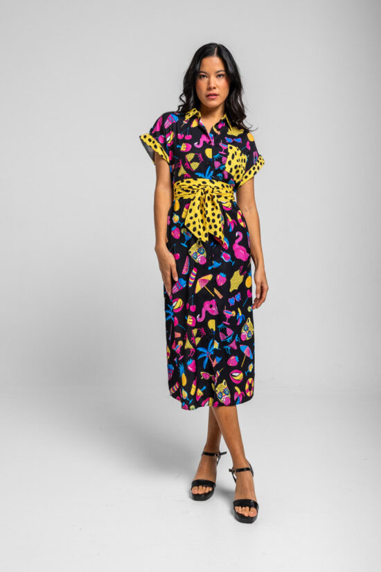 Lolina φόρεμα chemisier Summer