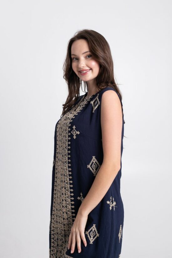 Open Fashion φόρεμα μίνι με κεντητές λεπτομέρειες