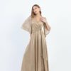 Open Fashion φόρεμα maxi με χρυσά σχέδια