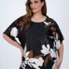Dina XL exotic print μπλούζα